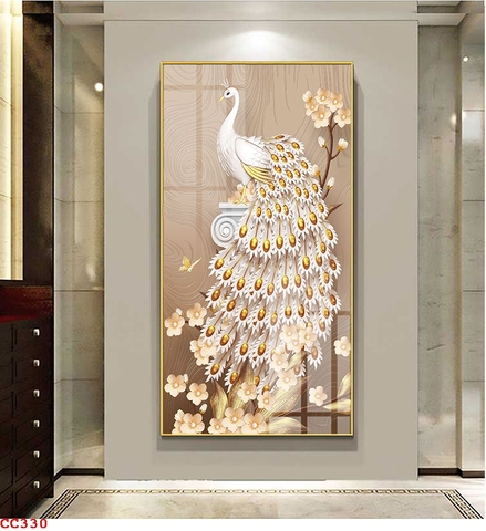 Tranh Chim Công Đẹp | Tranh Ngọc Việt - Đắk Lắk | Tranh Ngọc Việt - Xưởng Tranh Đẹp Buôn Ma Thuột (BMT) DakLak