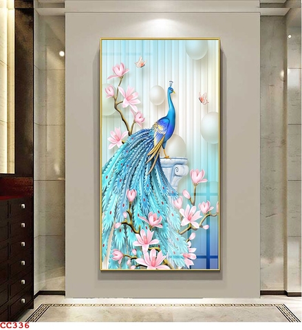 Tranh Chim Công Đẹp | Tranh Ngọc Việt - Đắk Lắk | Tranh Ngọc Việt - Xưởng Tranh Đẹp Buôn Ma Thuột (BMT) DakLak