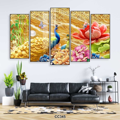 Bộ 5 Tranh Ghép Đẹp, Sang | Tranh Ngọc Việt - Đắk Lắk | Tranh Ngọc Việt - Xưởng Tranh Đẹp Buôn Ma Thuột (BMT) DakLak