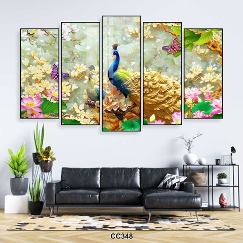 Bộ 5 Tranh Ghép Đẹp, Sang | Tranh Ngọc Việt - Đắk Lắk | Tranh Ngọc Việt - Xưởng Tranh Đẹp Buôn Ma Thuột (BMT) DakLak