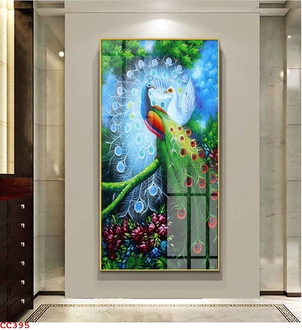 Tranh Chim Công Đẹp | Tranh Ngọc Việt - Đắk Lắk | Tranh Ngọc Việt - Xưởng Tranh Đẹp Buôn Ma Thuột (BMT) DakLak