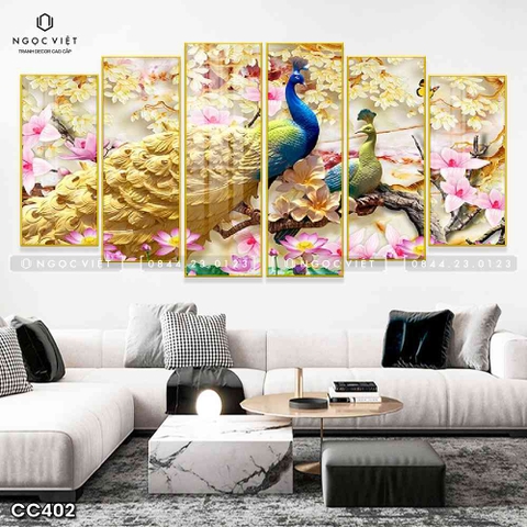 Bộ 6 Tranh Mới Đẹp | Tranh Ngọc Việt - Đắk Lắk | Tranh Ngọc Việt - Xưởng Tranh Đẹp Buôn Ma Thuột (BMT) DakLak