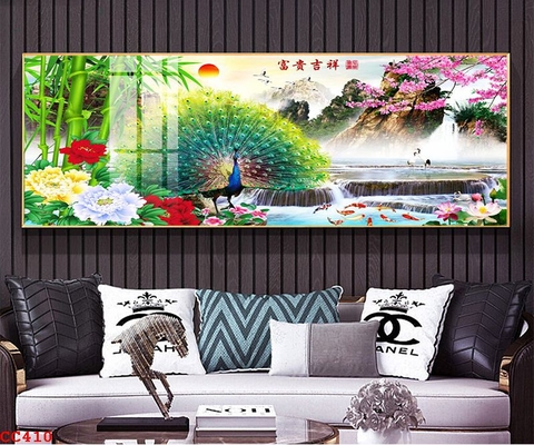 Tranh Chim Công Đẹp | Tranh Ngọc Việt - Đắk Lắk | Tranh Ngọc Việt - Xưởng Tranh Đẹp Buôn Ma Thuột (BMT) DakLak