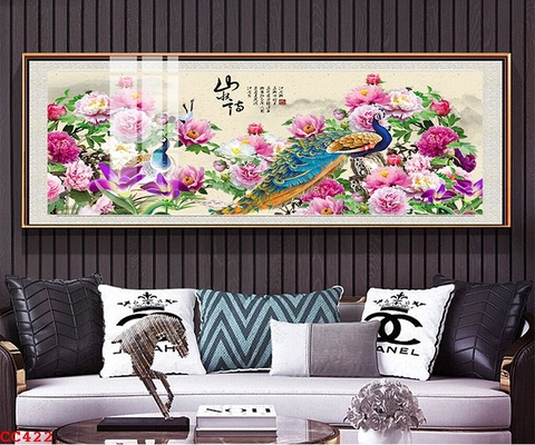 Tranh Chim Công Đẹp | Tranh Ngọc Việt - Đắk Lắk | Tranh Ngọc Việt - Xưởng Tranh Đẹp Buôn Ma Thuột (BMT) DakLak