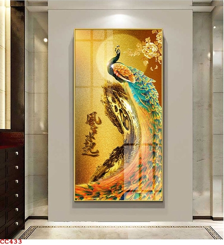 Tranh Chim Công Đẹp | Tranh Ngọc Việt - Đắk Lắk | Tranh Ngọc Việt - Xưởng Tranh Đẹp Buôn Ma Thuột (BMT) DakLak