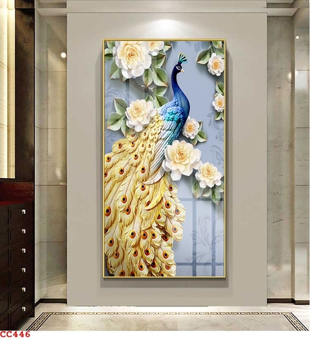 Tranh Chim Công Đẹp | Tranh Ngọc Việt - Đắk Lắk | Tranh Ngọc Việt - Xưởng Tranh Đẹp Buôn Ma Thuột (BMT) DakLak