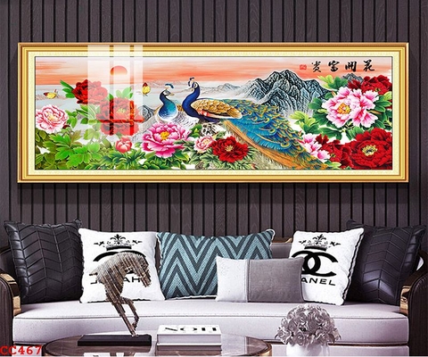 Tranh Chim Công Đẹp | Tranh Ngọc Việt - Đắk Lắk | Tranh Ngọc Việt - Xưởng Tranh Đẹp Buôn Ma Thuột (BMT) DakLak