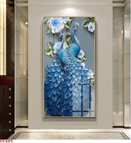 Tranh Chim Công Đẹp | Tranh Ngọc Việt - Đắk Lắk | Tranh Ngọc Việt - Xưởng Tranh Đẹp Buôn Ma Thuột (BMT) DakLak