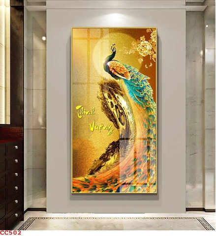 Tranh Chim Công Đẹp | Tranh Ngọc Việt - Đắk Lắk | Tranh Ngọc Việt - Xưởng Tranh Đẹp Buôn Ma Thuột (BMT) DakLak