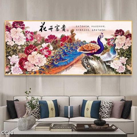 Tranh Chim Công Đẹp | Tranh Ngọc Việt - Đắk Lắk | Tranh Ngọc Việt - Xưởng Tranh Đẹp Buôn Ma Thuột (BMT) DakLak