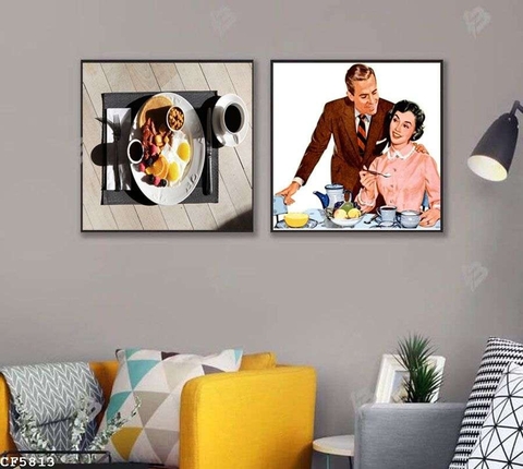 Tranh Quán Cà Phê - Coffee Shop | Tranh Ngọc Việt - Đắk Lắk | Tranh Ngọc Việt - Xưởng Tranh Đẹp Buôn Ma Thuột (BMT) DakLak