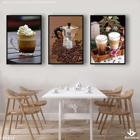 Tranh Quán Cà Phê - Coffee Shop | Tranh Ngọc Việt - Đắk Lắk | Tranh Ngọc Việt - Xưởng Tranh Đẹp Buôn Ma Thuột (BMT) DakLak