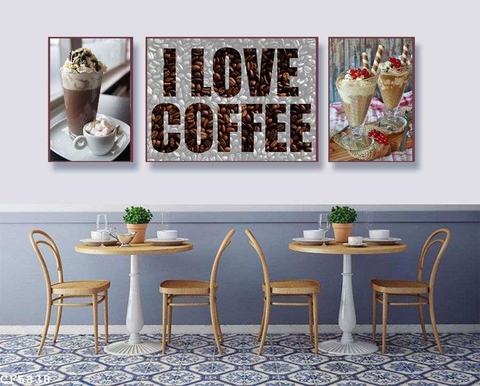 Tranh Quán Cà Phê - Coffee Shop | Tranh Ngọc Việt - Đắk Lắk | Tranh Ngọc Việt - Xưởng Tranh Đẹp Buôn Ma Thuột (BMT) DakLak