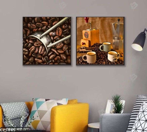 Tranh Quán Cà Phê - Coffee Shop | Tranh Ngọc Việt - Đắk Lắk | Tranh Ngọc Việt - Xưởng Tranh Đẹp Buôn Ma Thuột (BMT) DakLak