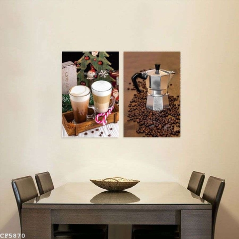 Tranh Quán Cà Phê - Coffee Shop | Tranh Ngọc Việt - Đắk Lắk | Tranh Ngọc Việt - Xưởng Tranh Đẹp Buôn Ma Thuột (BMT) DakLak