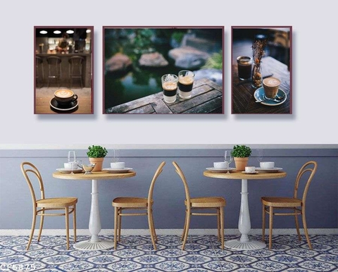 Tranh Quán Cà Phê - Coffee Shop | Tranh Ngọc Việt - Đắk Lắk | Tranh Ngọc Việt - Xưởng Tranh Đẹp Buôn Ma Thuột (BMT) DakLak