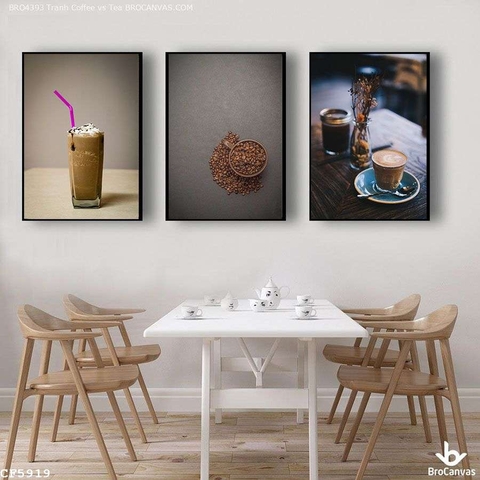 Tranh Quán Cà Phê - Coffee Shop | Tranh Ngọc Việt - Đắk Lắk | Tranh Ngọc Việt - Xưởng Tranh Đẹp Buôn Ma Thuột (BMT) DakLak