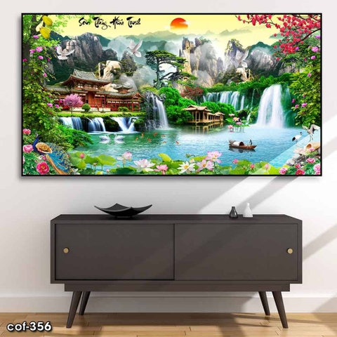 Tranh Khổ Lớn Đẹp, Sang | Tranh Ngọc Việt - Đắk Lắk | Tranh Ngọc Việt - Xưởng Tranh Đẹp Buôn Ma Thuột (BMT) DakLak