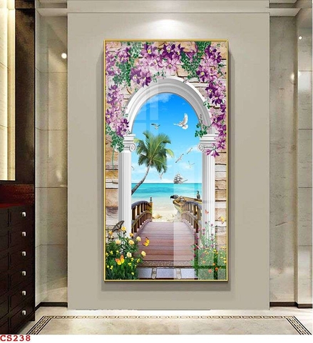 Tranh Cửa Sổ 3D Đẹp | Tranh Ngọc Việt - Đắk Lắk | Tranh Ngọc Việt - Xưởng Tranh Đẹp Buôn Ma Thuột (BMT) DakLak