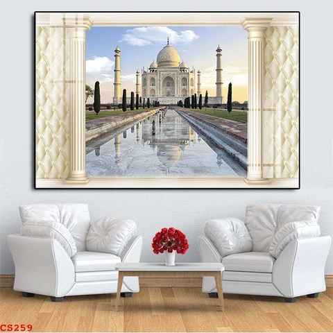 Tranh Cửa Sổ 3D Đẹp | Tranh Ngọc Việt - Đắk Lắk | Tranh Ngọc Việt - Xưởng Tranh Đẹp Buôn Ma Thuột (BMT) DakLak