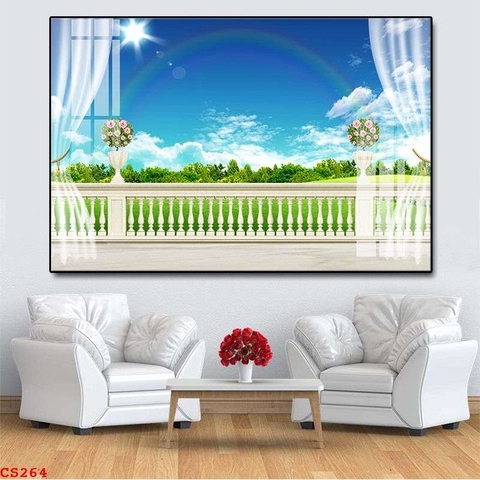 Tranh Cửa Sổ 3D Đẹp | Tranh Ngọc Việt - Đắk Lắk | Tranh Ngọc Việt - Xưởng Tranh Đẹp Buôn Ma Thuột (BMT) DakLak