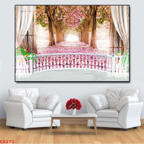 Tranh Cửa Sổ 3D Đẹp | Tranh Ngọc Việt - Đắk Lắk | Tranh Ngọc Việt - Xưởng Tranh Đẹp Buôn Ma Thuột (BMT) DakLak