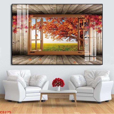 Tranh Cửa Sổ 3D Đẹp | Tranh Ngọc Việt - Đắk Lắk | Tranh Ngọc Việt - Xưởng Tranh Đẹp Buôn Ma Thuột (BMT) DakLak