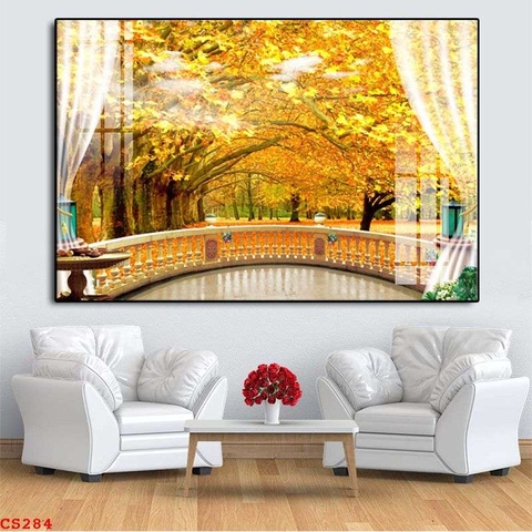 Tranh Cửa Sổ 3D Đẹp | Tranh Ngọc Việt - Đắk Lắk | Tranh Ngọc Việt - Xưởng Tranh Đẹp Buôn Ma Thuột (BMT) DakLak