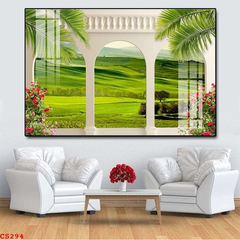 Tranh Cửa Sổ 3D Đẹp | Tranh Ngọc Việt - Đắk Lắk | Tranh Ngọc Việt - Xưởng Tranh Đẹp Buôn Ma Thuột (BMT) DakLak