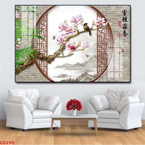 Tranh Cửa Sổ 3D Đẹp | Tranh Ngọc Việt - Đắk Lắk | Tranh Ngọc Việt - Xưởng Tranh Đẹp Buôn Ma Thuột (BMT) DakLak