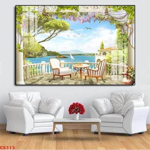 Tranh Cửa Sổ 3D Đẹp | Tranh Ngọc Việt - Đắk Lắk | Tranh Ngọc Việt - Xưởng Tranh Đẹp Buôn Ma Thuột (BMT) DakLak