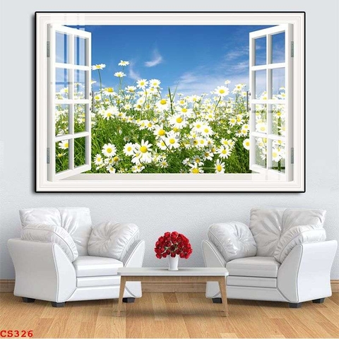 Tranh Cửa Sổ 3D Đẹp | Tranh Ngọc Việt - Đắk Lắk | Tranh Ngọc Việt - Xưởng Tranh Đẹp Buôn Ma Thuột (BMT) DakLak