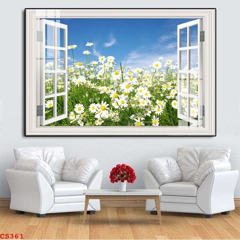 Tranh Cửa Sổ 3D Đẹp | Tranh Ngọc Việt - Đắk Lắk | Tranh Ngọc Việt - Xưởng Tranh Đẹp Buôn Ma Thuột (BMT) DakLak