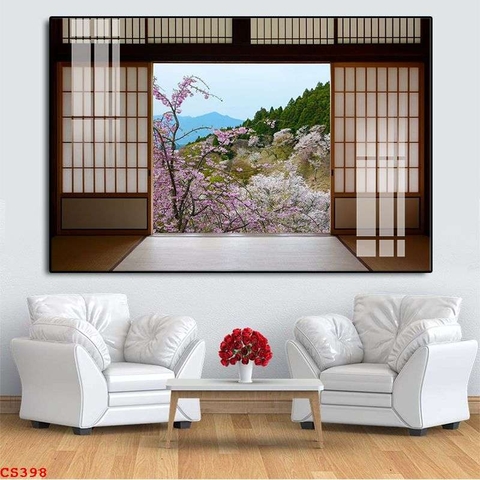 Tranh Cửa Sổ 3D Đẹp | Tranh Ngọc Việt - Đắk Lắk | Tranh Ngọc Việt - Xưởng Tranh Đẹp Buôn Ma Thuột (BMT) DakLak