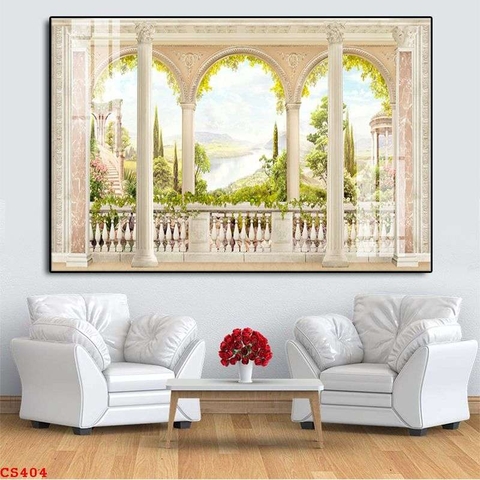 Tranh Cửa Sổ 3D Đẹp | Tranh Ngọc Việt - Đắk Lắk | Tranh Ngọc Việt - Xưởng Tranh Đẹp Buôn Ma Thuột (BMT) DakLak