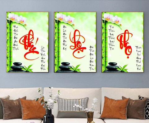 Tranh Phúc Lộc Thọ | Tranh Ngọc Việt - Đắk Lắk | Tranh Ngọc Việt - Xưởng Tranh Đẹp Buôn Ma Thuột (BMT) DakLak