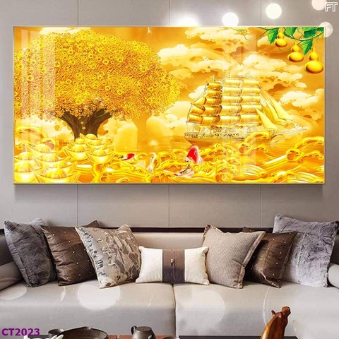 Tranh Cây Kim Tiền | Tranh Ngọc Việt - Đắk Lắk | Tranh Ngọc Việt - Xưởng Tranh Đẹp Buôn Ma Thuột (BMT) DakLak