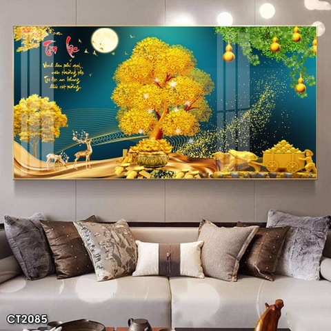 Tranh Cây Kim Tiền | Tranh Ngọc Việt - Đắk Lắk | Tranh Ngọc Việt - Xưởng Tranh Đẹp Buôn Ma Thuột (BMT) DakLak