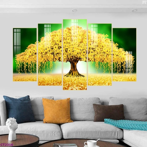 Tranh Cây Kim Tiền | Tranh Ngọc Việt - Đắk Lắk | Tranh Ngọc Việt - Xưởng Tranh Đẹp Buôn Ma Thuột (BMT) DakLak