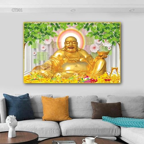 Tranh Phật Di Lặc | Tranh Ngọc Việt - BMT - Đắk Lắk | Tranh Ngọc Việt - Xưởng Tranh Đẹp Buôn Ma Thuột (BMT) DakLak