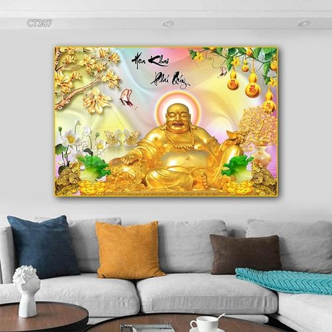 Tranh Phật Di Lặc | Tranh Ngọc Việt - BMT - Đắk Lắk | Tranh Ngọc Việt - Xưởng Tranh Đẹp Buôn Ma Thuột (BMT) DakLak