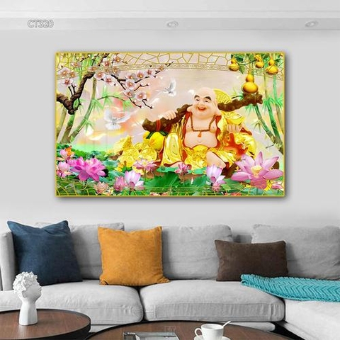 Tranh Phật Di Lặc | Tranh Ngọc Việt - BMT - Đắk Lắk | Tranh Ngọc Việt - Xưởng Tranh Đẹp Buôn Ma Thuột (BMT) DakLak