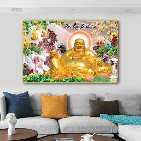 Tranh Phật Di Lặc | Tranh Ngọc Việt - BMT - Đắk Lắk | Tranh Ngọc Việt - Xưởng Tranh Đẹp Buôn Ma Thuột (BMT) DakLak