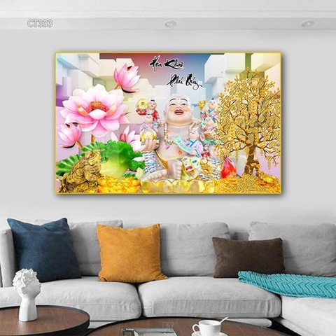 Tranh Phật Di Lặc | Tranh Ngọc Việt - BMT - Đắk Lắk | Tranh Ngọc Việt - Xưởng Tranh Đẹp Buôn Ma Thuột (BMT) DakLak