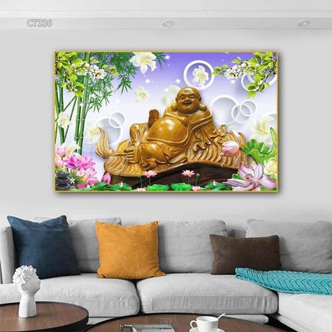 Tranh Phật Di Lặc | Tranh Ngọc Việt - BMT - Đắk Lắk | Tranh Ngọc Việt - Xưởng Tranh Đẹp Buôn Ma Thuột (BMT) DakLak