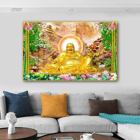 Tranh Phật Di Lặc | Tranh Ngọc Việt - BMT - Đắk Lắk | Tranh Ngọc Việt - Xưởng Tranh Đẹp Buôn Ma Thuột (BMT) DakLak