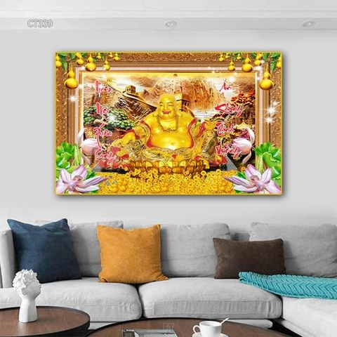 Tranh Phật Di Lặc | Tranh Ngọc Việt - BMT - Đắk Lắk | Tranh Ngọc Việt - Xưởng Tranh Đẹp Buôn Ma Thuột (BMT) DakLak