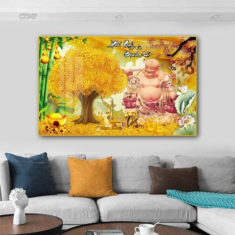 Tranh Phật Di Lặc | Tranh Ngọc Việt - BMT - Đắk Lắk | Tranh Ngọc Việt - Xưởng Tranh Đẹp Buôn Ma Thuột (BMT) DakLak