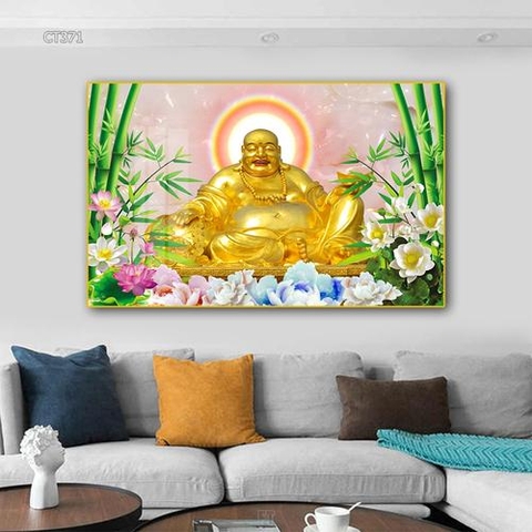 Tranh Phật Di Lặc | Tranh Ngọc Việt - BMT - Đắk Lắk | Tranh Ngọc Việt - Xưởng Tranh Đẹp Buôn Ma Thuột (BMT) DakLak