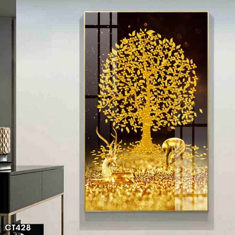 Tranh Hươu Tài Lộc | Tranh Ngọc Việt - Đắk Lắk | Tranh Ngọc Việt - Xưởng Tranh Đẹp Buôn Ma Thuột (BMT) DakLak